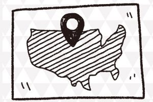 California state map