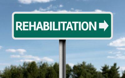"Rehabilitation" sign