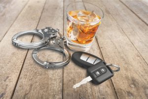 First offense DUI - glass of whiskey