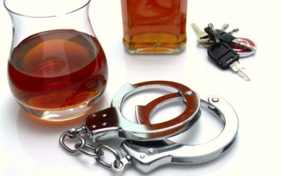 Handcuffs, alcohol and keys