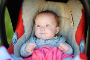 Child in a car