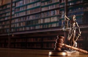 gavel with scales of justice
