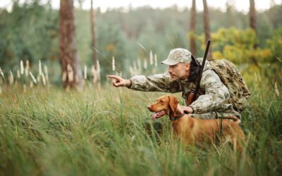 A man hunting. Find out if you can get a hunting license with a DUI.