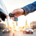 A man inserts his car keys into the door, getting ready to drive to the Mexican border. A DUI lawyer in Los Angeles can help you determine if you can cross the Mexican border if you have a DUI.