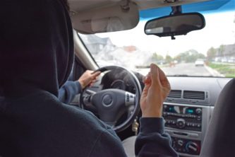 Smoking marijuana and driving is illegal in California. It will be difficult to get your charges dropped if you’re caught.