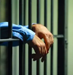 A person in jail. A lawyer can explain how long you go to jail for drunk driving in California.