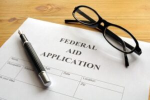 An application for financial aid. Find out if it’s true that a DUI conviction might affect your ability to get scholarships or financial aid.