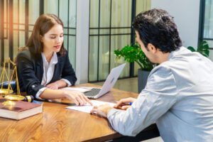 A lawyer meets with her client, and he asks, “Can police search my car after a DUI in California?”