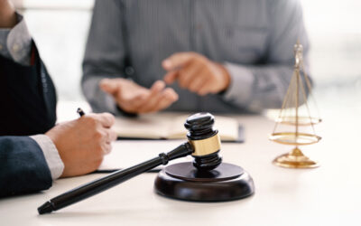 Lawyer meets with client to explain what happens if you leave the scene after a DUI accident.