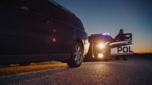 A police officer pulled over a car for suspicion of DUI. An attorney can help the driver review the best defenses against a misdemeanor DUI charge.