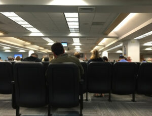 Prospective jurors waiting in the jury pool room. What is Voir Dire in your DUI case?