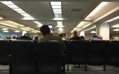 Prospective jurors waiting in the jury pool room. What is Voir Dire in your DUI case?